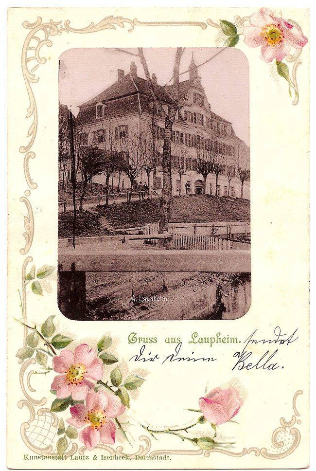 Gruß aus Laupheim – Vorderseite