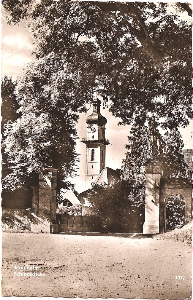 Laupheim Schlosskirche – Vorderseite