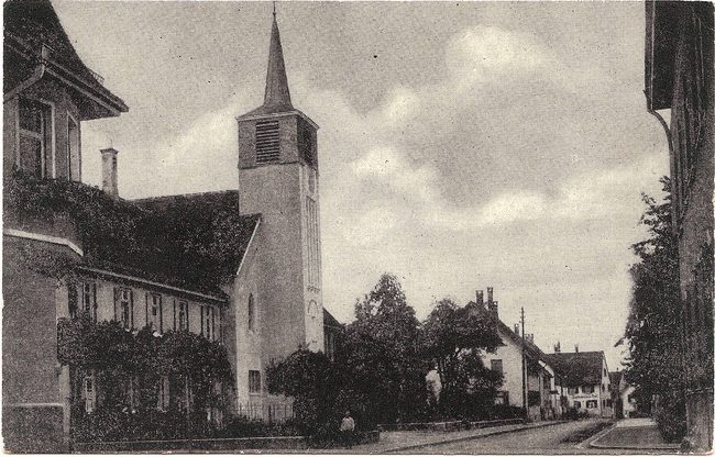 Evangelische Kirche – Vorderseite