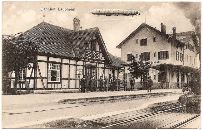 Bahnhof Laupheim – Vorderseite