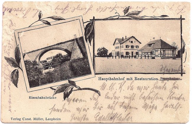 Bahnhof Laupheim West – Vorderseite