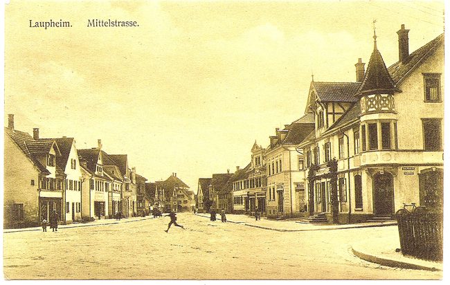Laupheim, Mittelstraße – Vorderseite