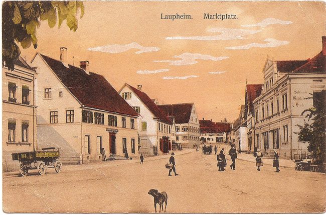 Laupheim, Marktplatz – Vorderseite
