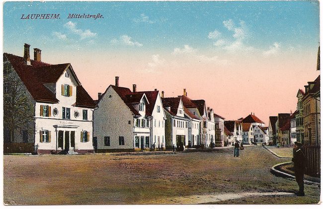 Laupheim, Mittelstraße – Vorderseite