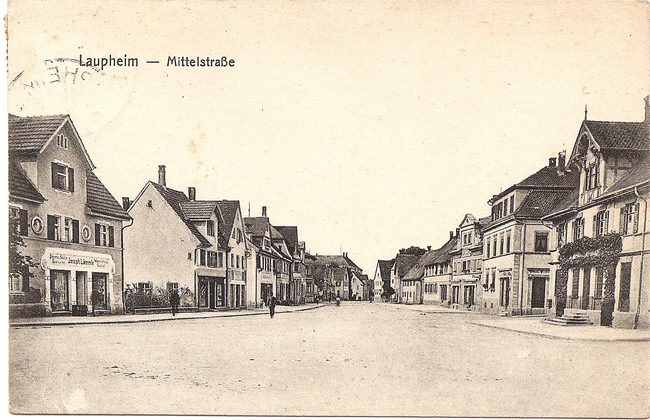 Laupheim - Mittelstraße – Vorderseite