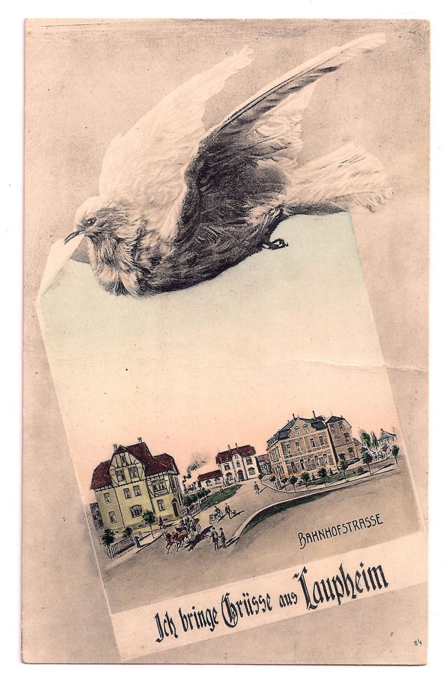 Ich bringe Grüsse aus Laupheim – Vorderseite