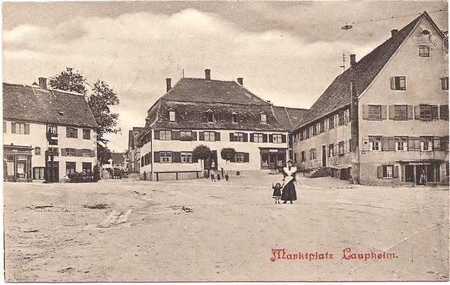Marktplatz, Laupheim – Vorderseite