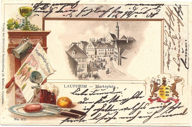 Laupheim - Marktplatz – Vorderseite