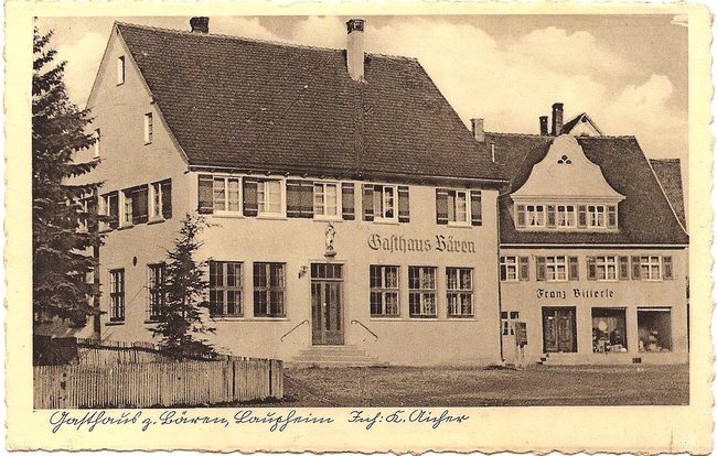 Gasthaus zum Bären, Laupheim – Vorderseite