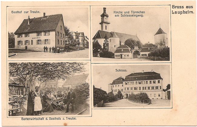Gruß aus Laupheim – Vorderseite