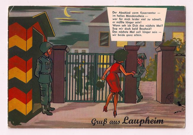 Gruß aus Laupheim – Vorderseite