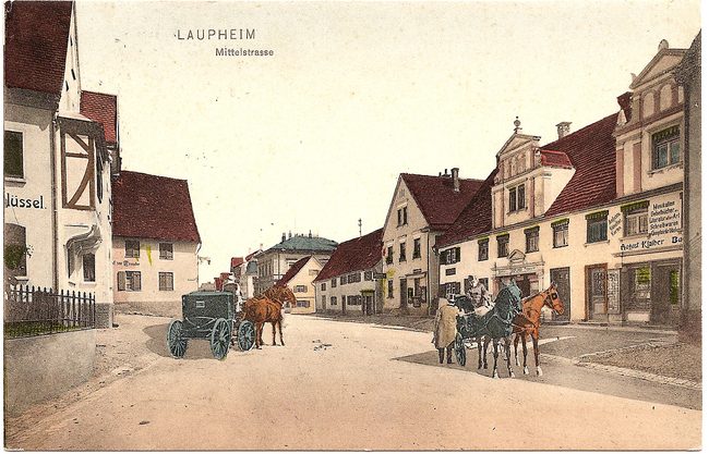 Laupheim, Mittelstraße – Vorderseite
