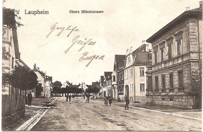 Laupheim, Obere Mittelstraße – Vorderseite