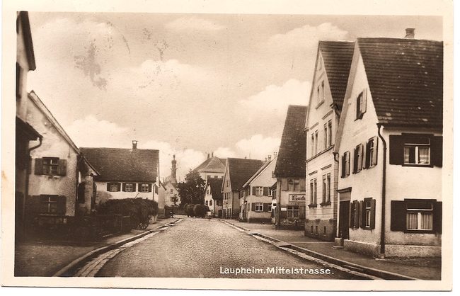 Laupheim, Mittelstraße – Vorderseite