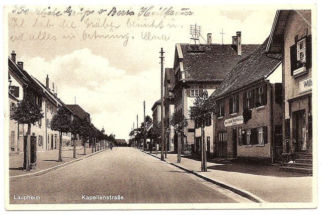 Laupheim, Kapellenstraße – Vorderseite