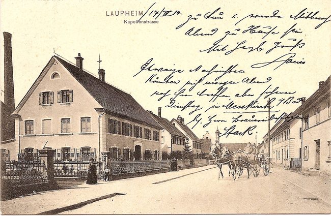 Laupheim, Kapellenstraße – Vorderseite