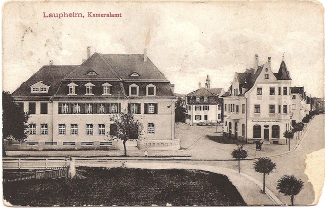 Laupheim, Kameralamt – Vorderseite