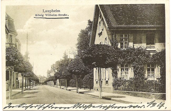 Laupheim, König Wilhelm-Straße – Vorderseite