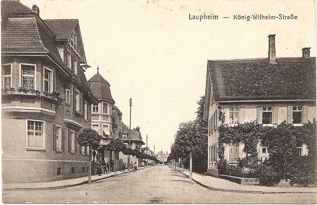 Laupheim - König-Wilhelm-Straße – Vorderseite