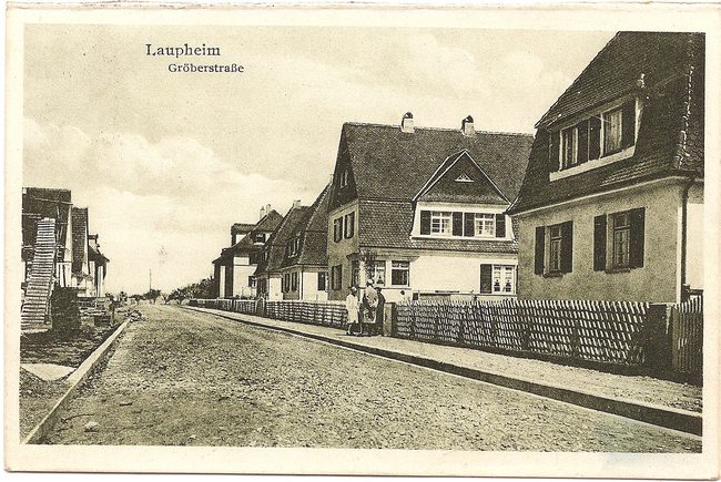 Laupheim, Gröberstraße – Vorderseite