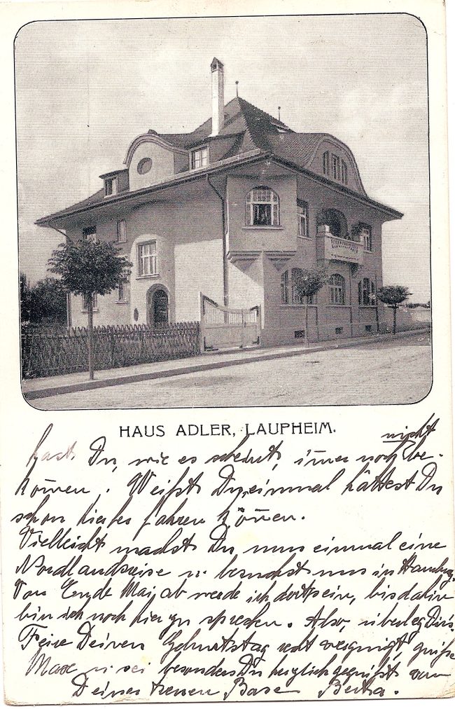 Haus Adler, Laupheim – Vorderseite