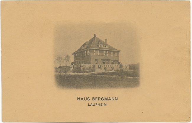 Haus Bergmann, Laupheim – Vorderseite