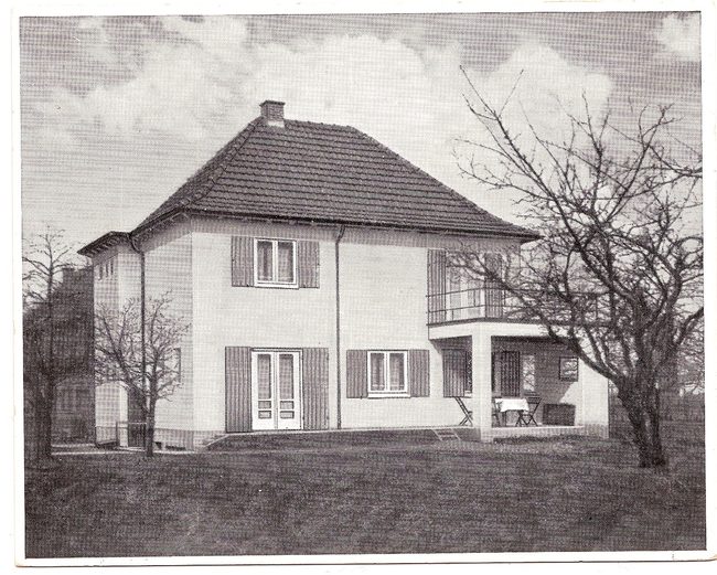 Haus Otto Miller – Vorderseite
