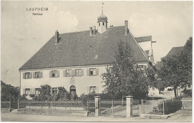 Laupheim, Rathaus – Vorderseite