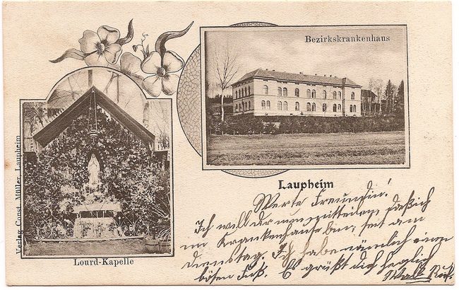 Bezirkskrankenhaus – Vorderseite