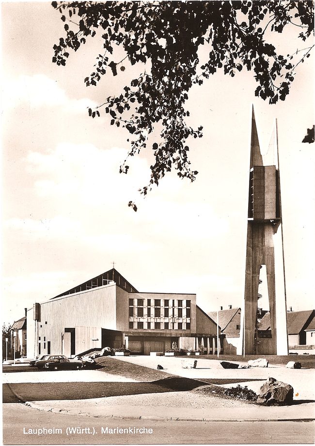 Laupheim (Württ.), Marienkirche – Vorderseite