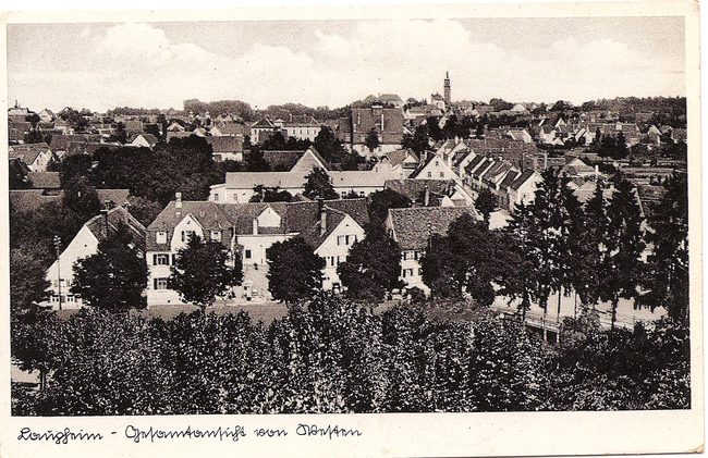 Laupheim - Gesamtansicht von Osten – Vorderseite