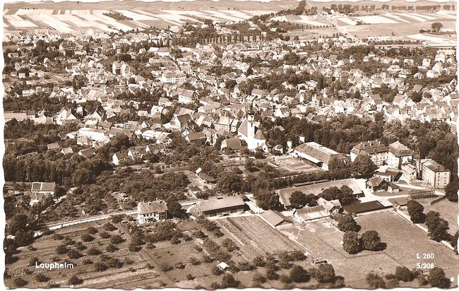 Laupheim, Teilansicht – Vorderseite