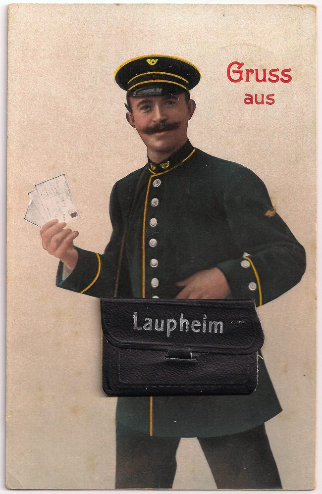 Gruß aus Laupheim – Vorderseite