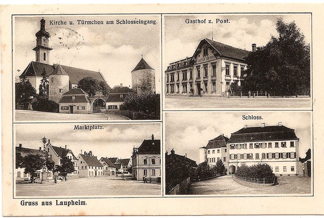 Gruss aus Laupheim – Vorderseite