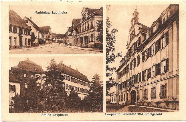 Mehrbildpostkarte – Vorderseite