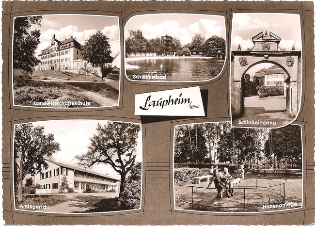 Laupheim/Württ. – Vorderseite
