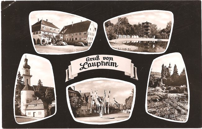 Gruß von Laupheim – Vorderseite