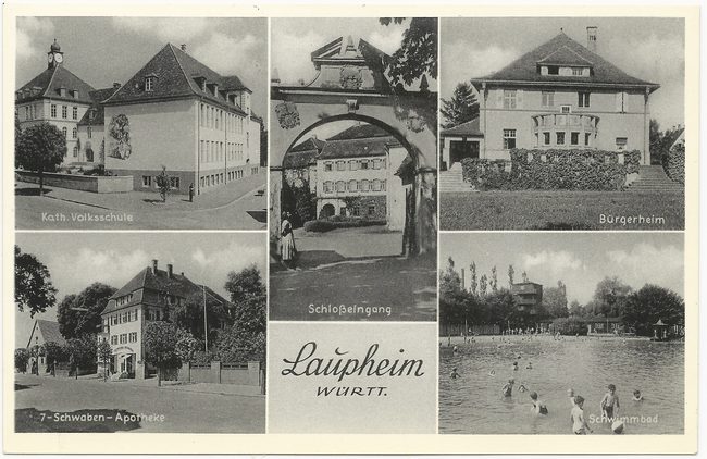Laupheim/Württ. – Vorderseite