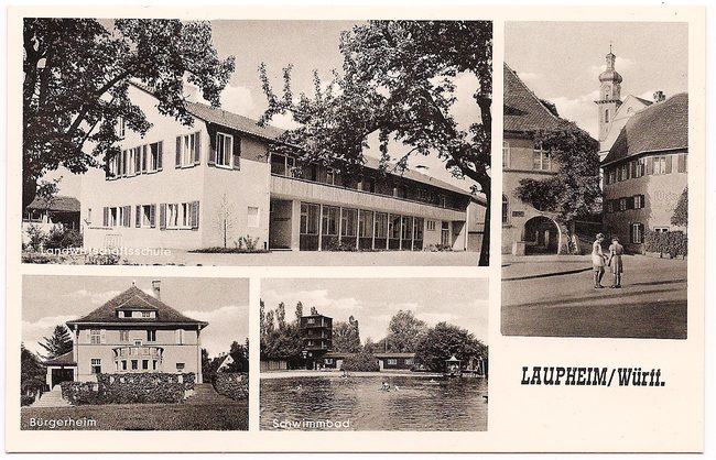 Laupheim/Würrt. – Vorderseite