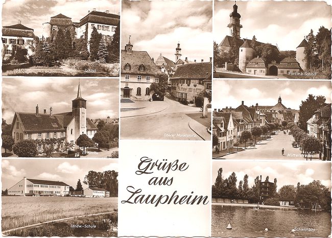 Grüße aus Laupheim – Vorderseite