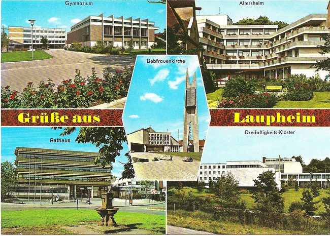 Grüße aus Laupheim – Vorderseite