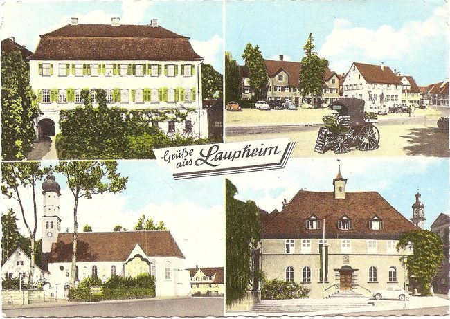 Grüße aus Laupheim – Vorderseite