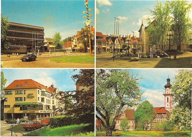 Mehrbildpostkarte – Vorderseite