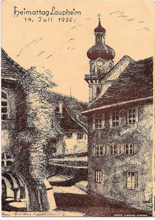 Heimattag Laupheim – Vorderseite