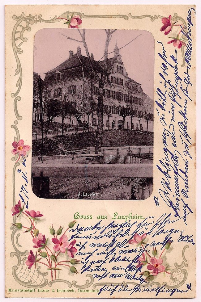 Gruss aus Laupheim – Vorderseite