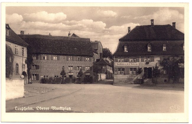 Laupheim, Oberer Marktplatz – Vorderseite