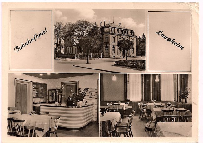 Bahnhofhotel Laupheim – Vorderseite