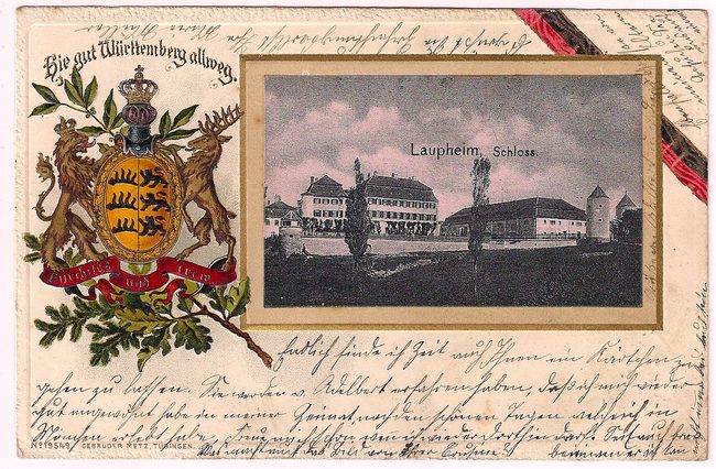 Laupheim, Schloss – Vorderseite