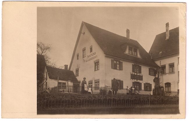 Schlosserei F. Münch – Vorderseite