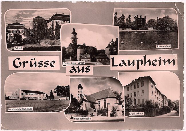Grüsse aus Laupheim – Vorderseite
